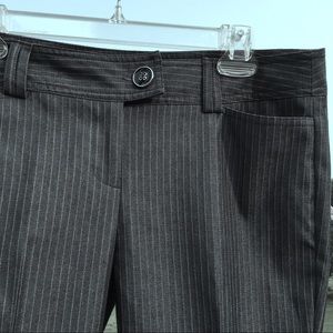 👖Grey Pinstripe Bootcut Dress Pants 3 (Juniors)